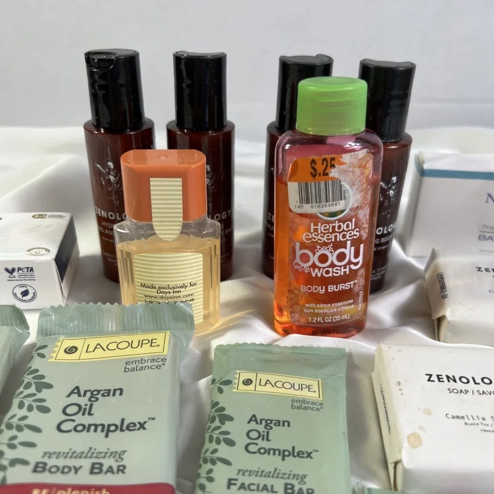 Travel Size/Hotel Soap, Lotion, Body Wash, Sunscreen Lot‎ Toiletries Guest Soap